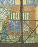 Vincent Van Gogh A Pork-Butcher's Shop Seen from a Window (nn04) oil painting on canvas